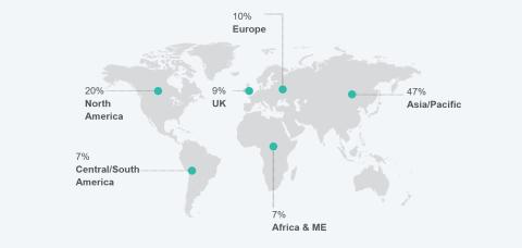 Meet the Full-Time MBA class 2019-20 map