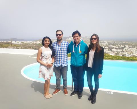Vidhi Dwivedi (Full-Time MBA 2019) and her fellow students