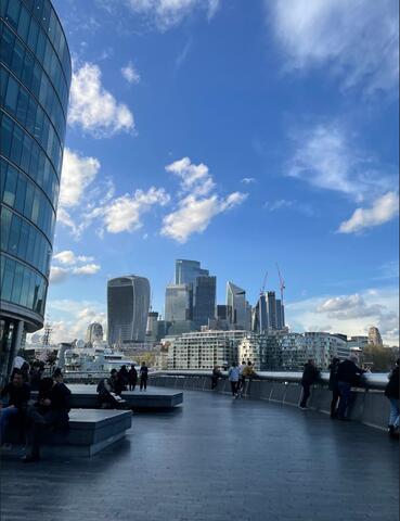 London city scape by Swapan Bahrani