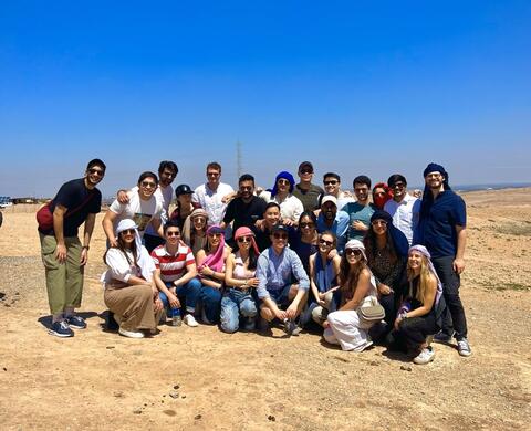 Full-Time MBA students on a MBA Trek trip to Morocco