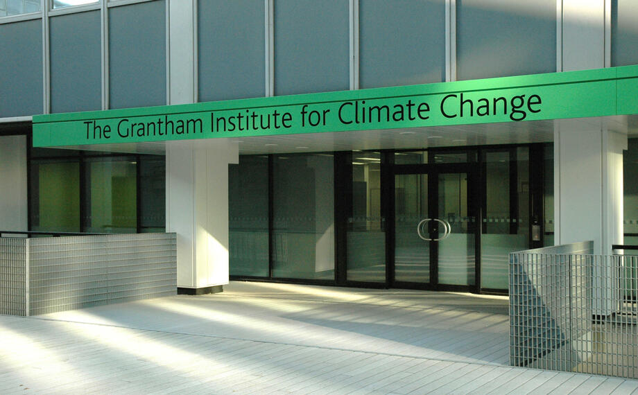 The Grantham Institute for Climate Change building