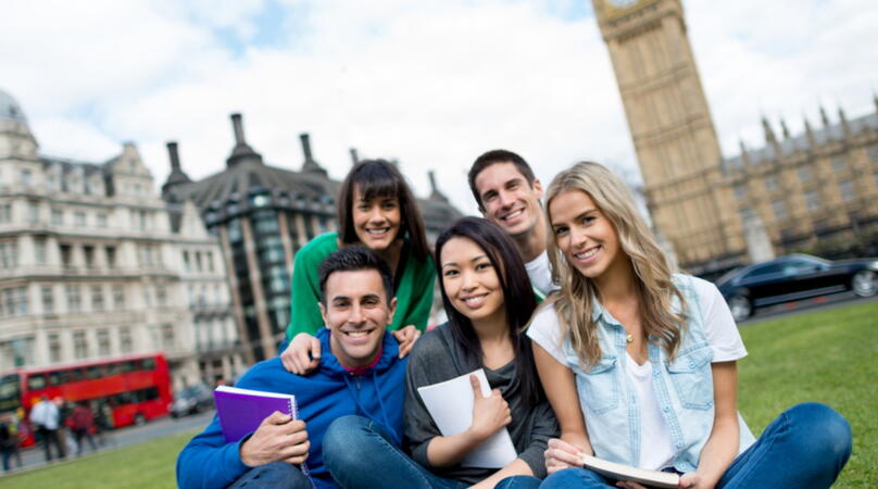 Students in London