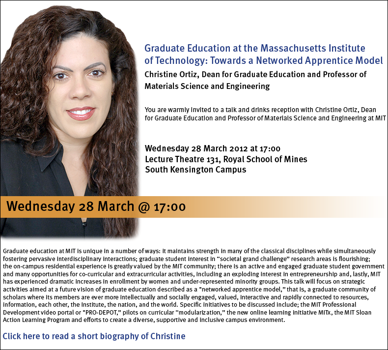 Christine Ortiz event