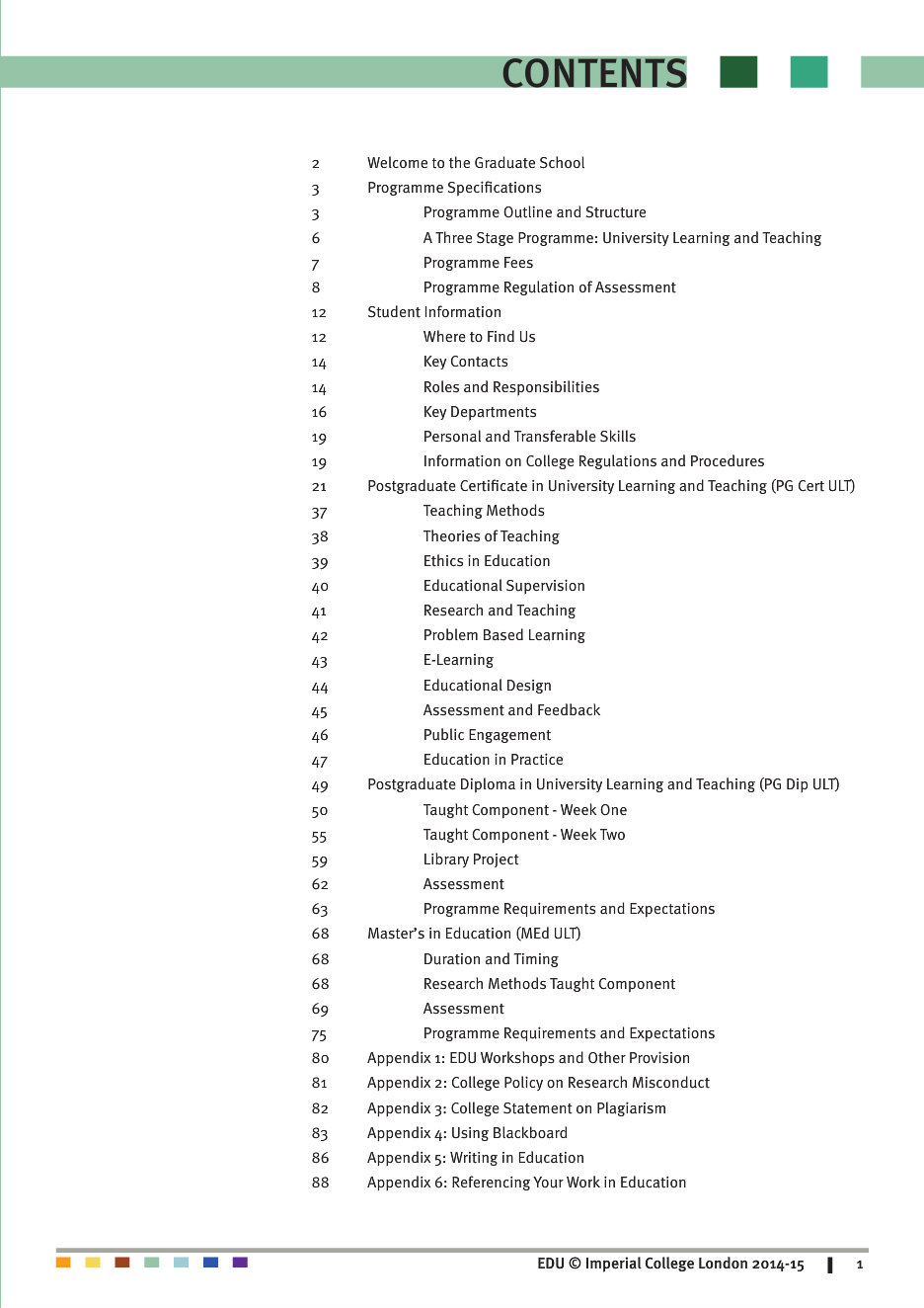 Program Handbook Examples EDU_Programme_Handbook
