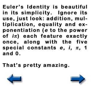 Image: Euler's Identity Story - text version available below