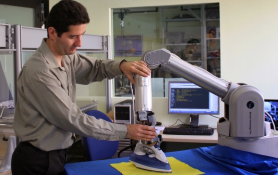 Teaching a robot to iron
