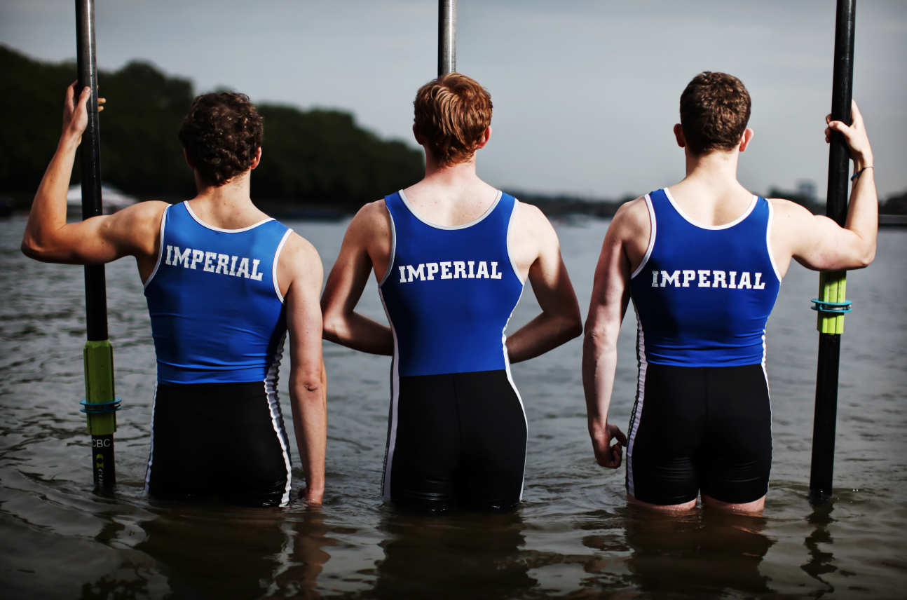 Rowers from Imperial College Boat Club
