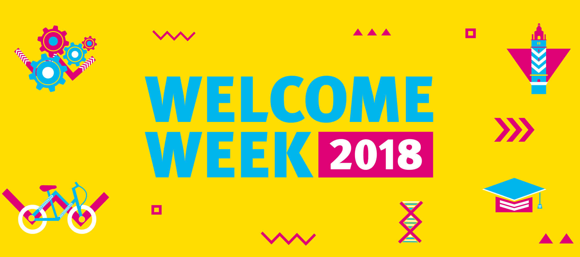 Welcome Week Web Banner 2018