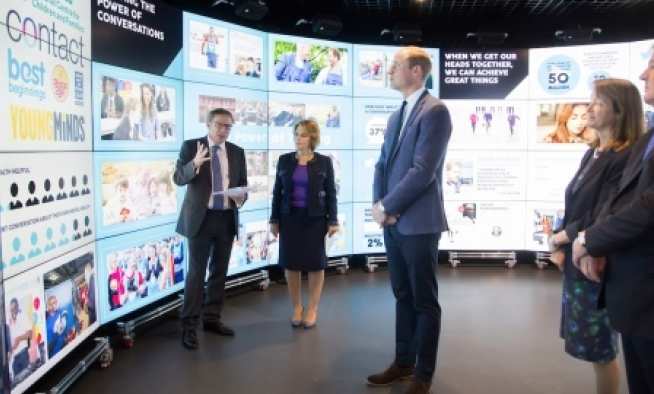 Duke of Cambridge at the DSI