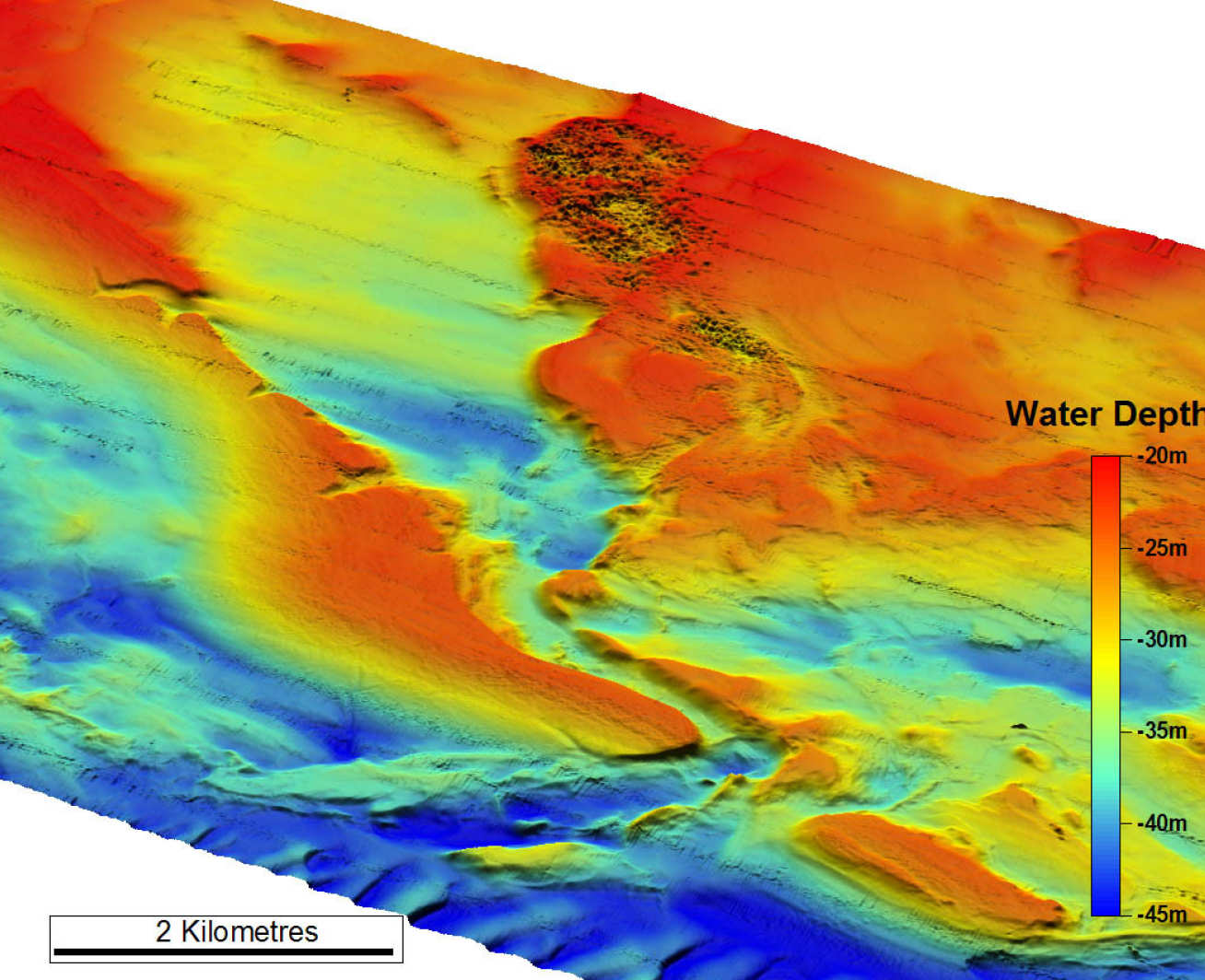 Submerged Palaeo-Arun River