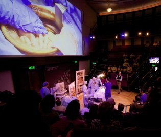 keyhole surgery simulation at the royal institution