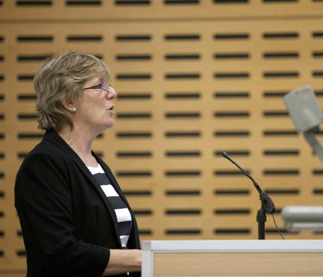 Professor Dame Sally Davies delivers the 2012 School of Public Health Athena Swan lecture