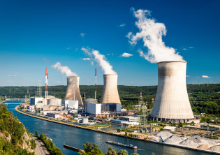 Tihange Nuclear Power Station in Belgium 
