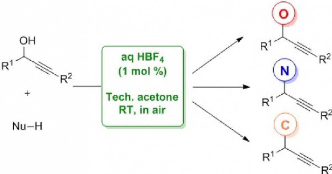 'HBF4-Catalysed Nucleophilic Substitutions of Propargylic Alcohols'