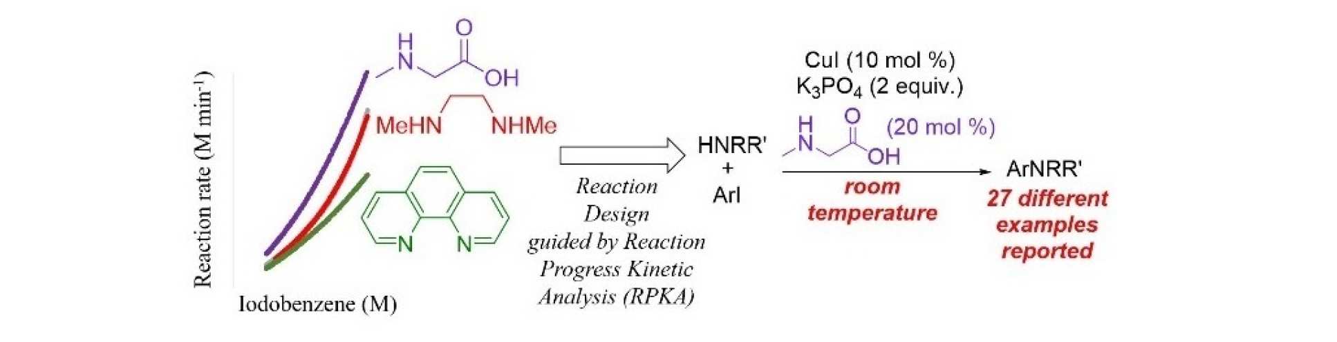 Summary scheme for paper: Mechanistic and Performance Studies on the Ligand-Promoted Ullmann Amination Reaction