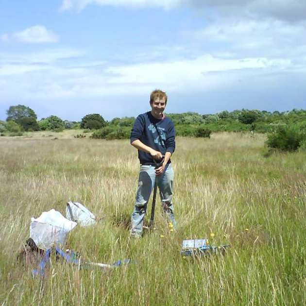 PhD student James Bone