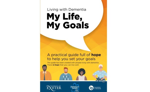 Living with dementia logo