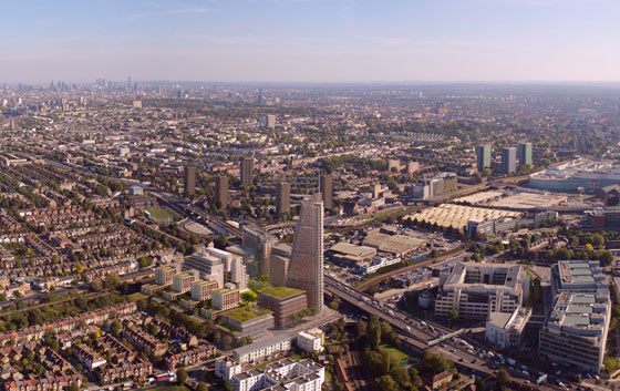 The new campus is a major boost to the regeneration of the White City area