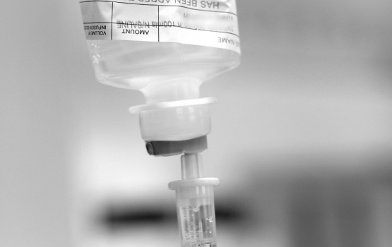 The trial drug Tysabri is administered through an infusion into the blood.