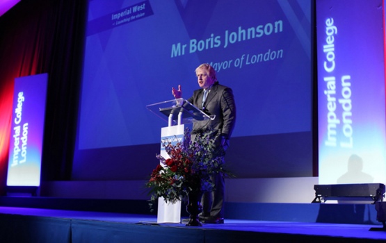Mayor of London Boris Johnson's speech highlighted the capital’s potential as a nucleus of innovation and technology.