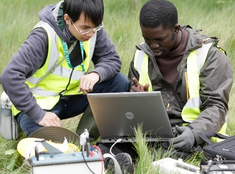 Researchers in the field