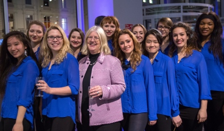 Dot Griffiths with the Imperielles