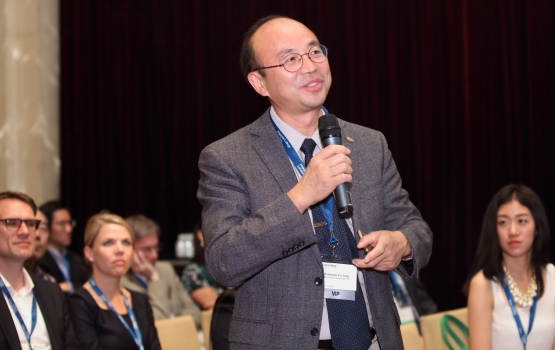 The panel of Imperial academics answered questions from the audience