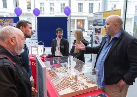 Model of new campus shown off to public