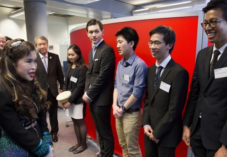HRH with students