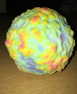 Physics students have created a 3D printed CMB for the Big Bang stand