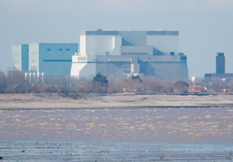 A nuclear plant