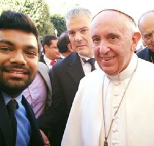 Malav and Pope Francis