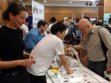 Busy stand at science festival