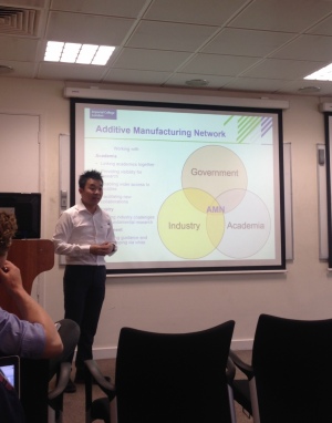 Dr Billy Wu introduces Imperial's Additive Manufacturing Network
