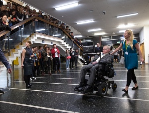 Stephen Hawking at Imperial