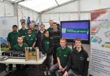 Students reach the finish line with a new design for Imperial Racing Green 