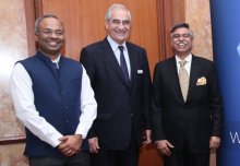 Indian industry giant announces Chair in Entrepreneurship at Delhi alumni event