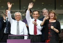 President of Singapore lays foundations of new Imperial & NTU medical buildings