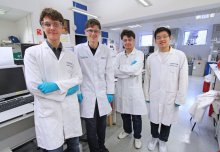 Pioneering blood test developed by students wins College competition