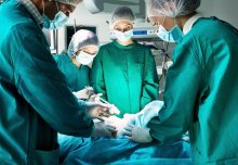 Surgical procedure for aortic aneurysm associated with long-term mortality risk