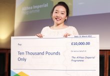 Flower-petal-inspired menstrual pads crowned Althea 2017 winner