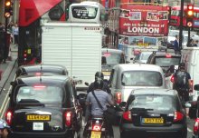 Air pollution from London traffic is affecting the health of unborn babies