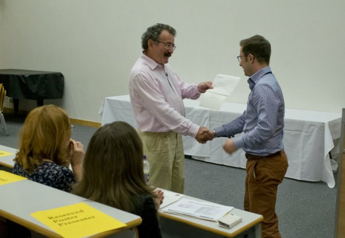 Andrea Marongiu picks up best poster award