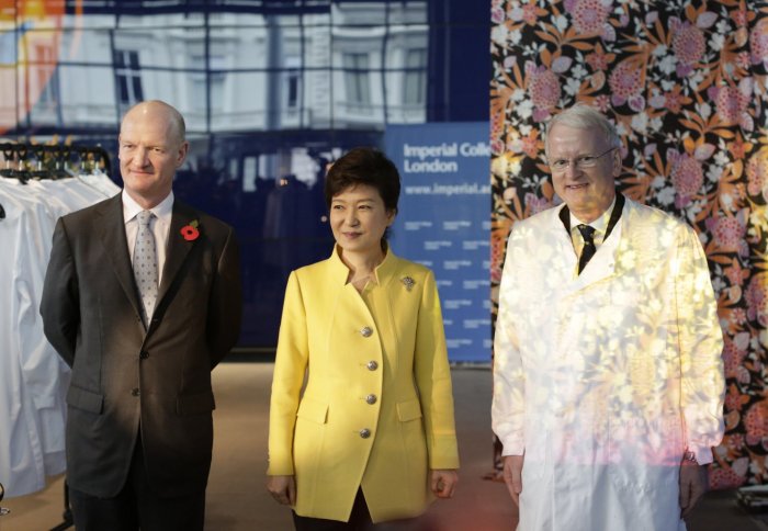 David Willetts, President Park and James Stirling