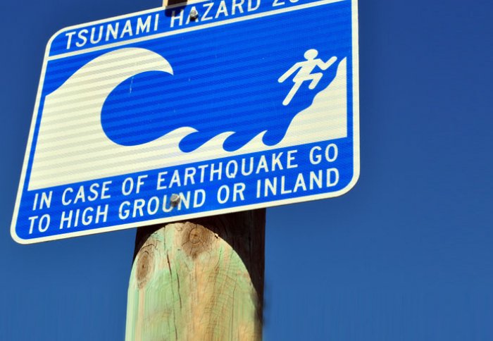 Tsunami sign