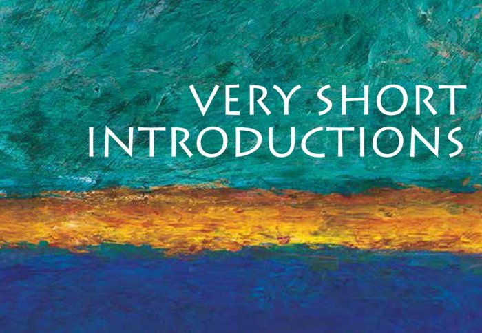Very Short Introductions book cover image