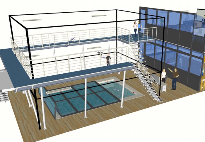 The Brahmal Vasudevan Aerial Robotics Lab initial design