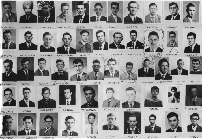 Imperial College London Chemical Engineering Class of 1963