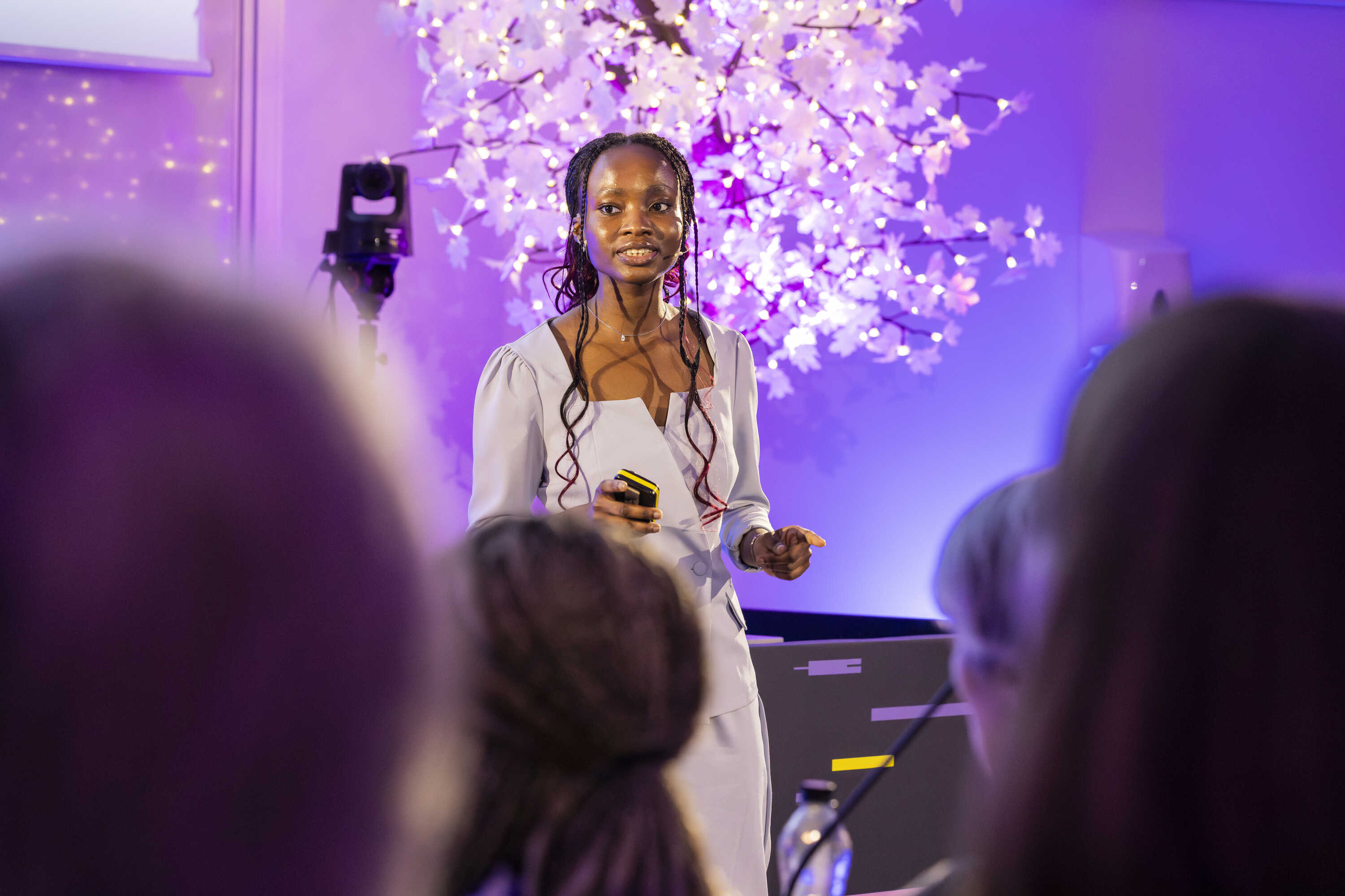 WE Innovate winner Muju Earth at the 2025 Grand Final Showcase.