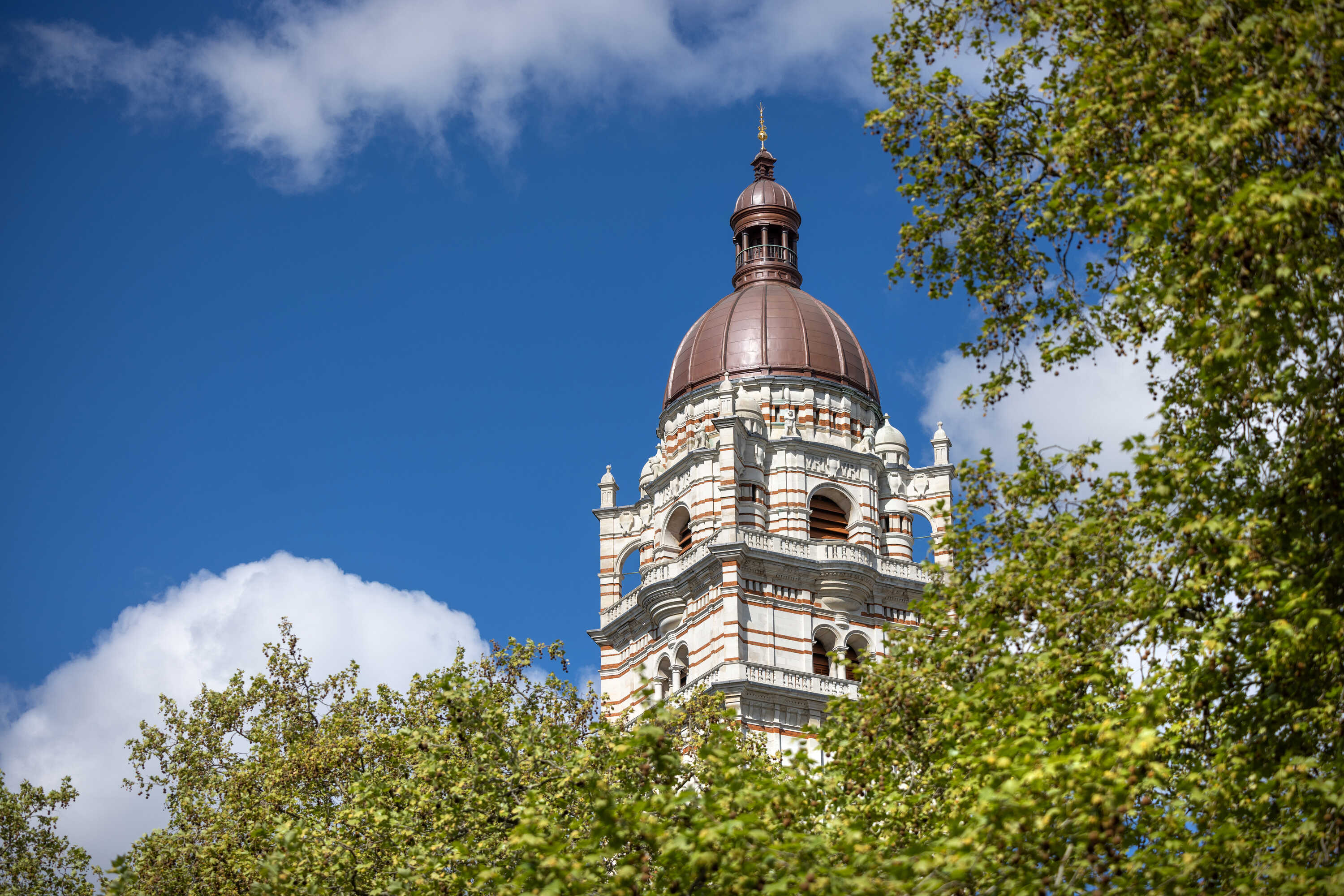 The Queen's Tower at Imperial College London's South Kensington Campus.